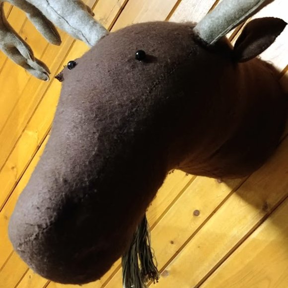 Fabric Moose Head - Picture 6 of 7